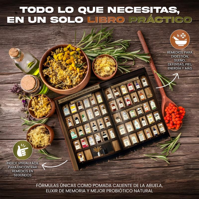 Los 200 Remedios Naturales Olvidados de la Abuela